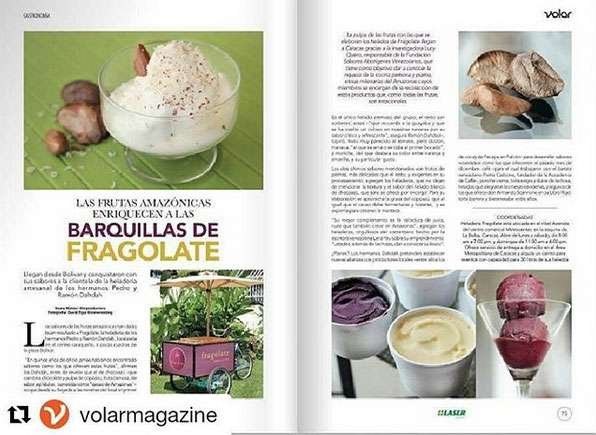 Las Frutas Amazónicas enriquecen las Barquillas de Fragolate