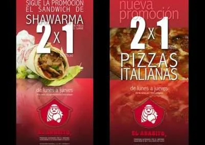 El Arabito. Señalización y elementos promocionales