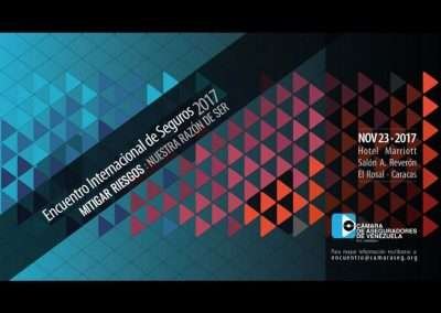 Cámara de Aseguradores de Venezuela. Encuentro Internacional de Seguros 2017. Gráfica