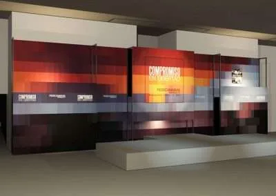 Asamblea Fedecámaras. Diseño escenario