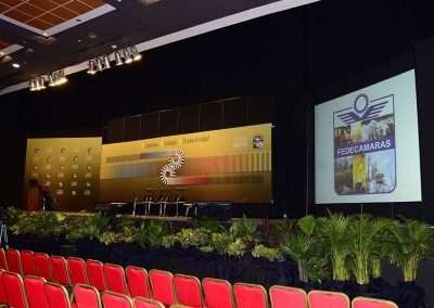 Asamblea Fedecámaras. Escenario