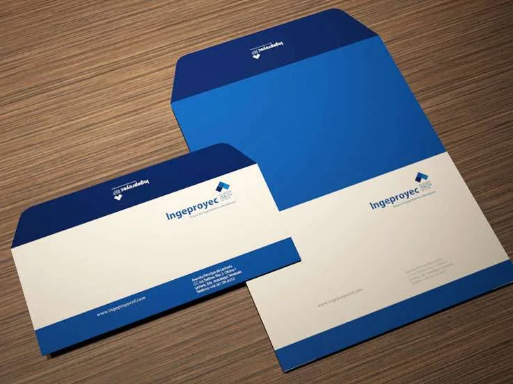 Ingeproyec. Papelería