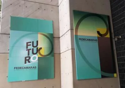 Fedecámaras. Señalización y elementos promocionales