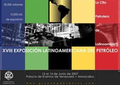 Exposición Latinoamericana del Petróleo 2007. Valla