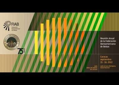 Bolsa de Valores de Caracas. Reunión FIAB 2022