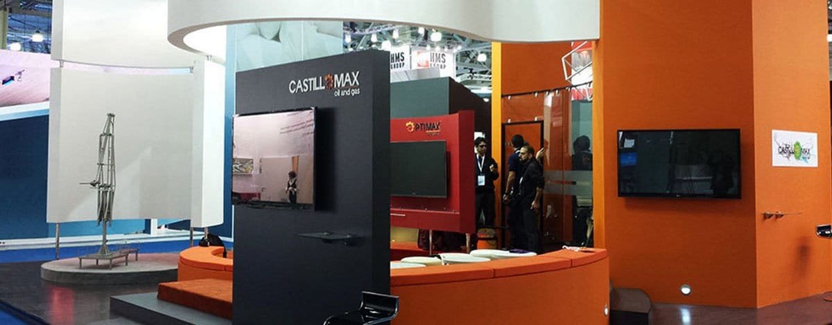 Stands para Exposiciones. Castillomax, stand en Rusia