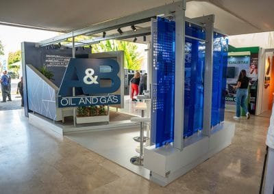A&B Oil and Gas. Stand en Petróleos de América 2024