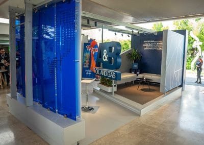 Stands para exposiciones. A&B - Stand en Petróleos de América 2024