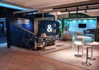 A&B Oil and Gas. Stand en Petróleos de América 2024