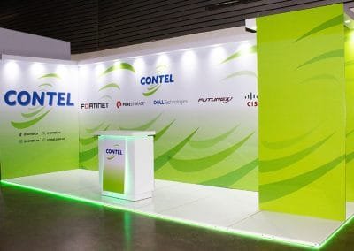 Stands para exposiciones. Contel en Fitelven 2024