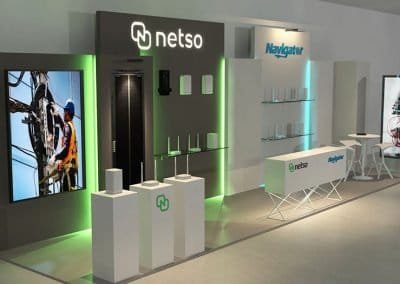 Stand de Netso en Fitelven 2024. 3D de la propuesta