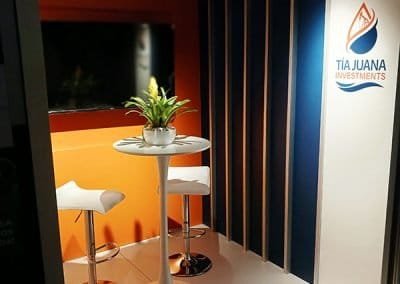 Tía Juana Investments. Stand en Petróleos de América 2024