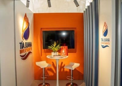 Tía Juana Investments. Stand en Petróleos de América 2024