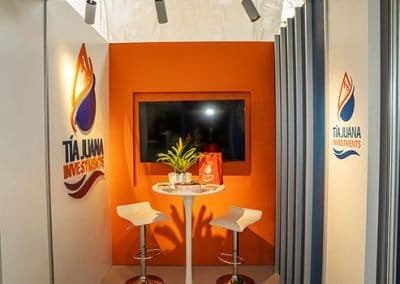 Tía Juana Investments. Stand en Petróleos de América 2024