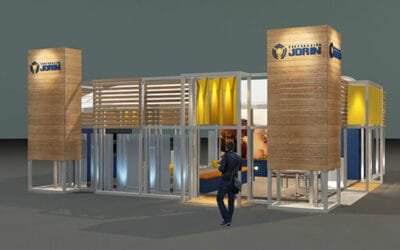 Proyectos de Gran Envergadura: El stand para Corporación Jorin