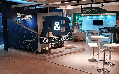 A&B Oil and Gas. Stand en Petróleos de América 2024