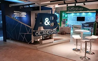 A&B Oil and Gas. Stand en Petróleos de América 2024